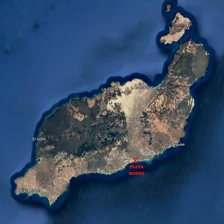 Casa Cuaderna A 150 Metros De La Playa Playa Honda (Lanzarote)
