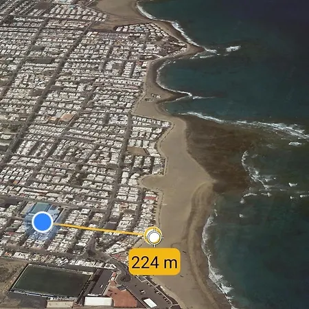 Casa Cuaderna A 150 Metros De La Playa 宏达海滩